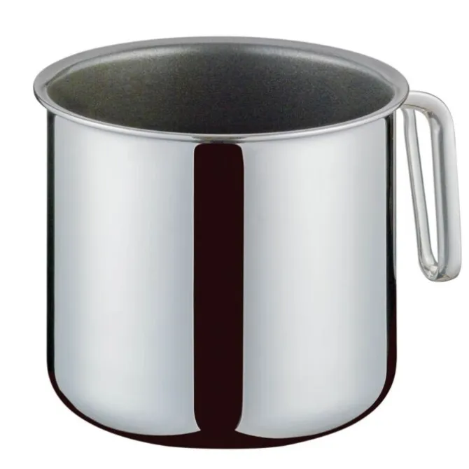 Spring Cristal melkpan met anti-aanbaklaag ø 14 cm rvs glans