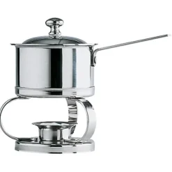 Spring Cristal sauspan met rechaud ø 10 cm 500 ml rvs glans