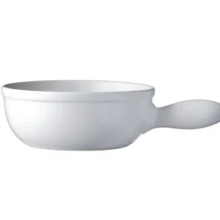 Spring Eco caquelon / fonduepan ø 24 cm mat wit