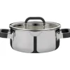 Spring Fusion2+ kookpan met glasdeksel ø 20 cm 2,7 liter rvs
