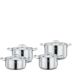 Spring Gourmet pannenset rvs 4-delig