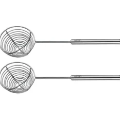 Spring netje voor Chinese fondue rvs 2 stuks