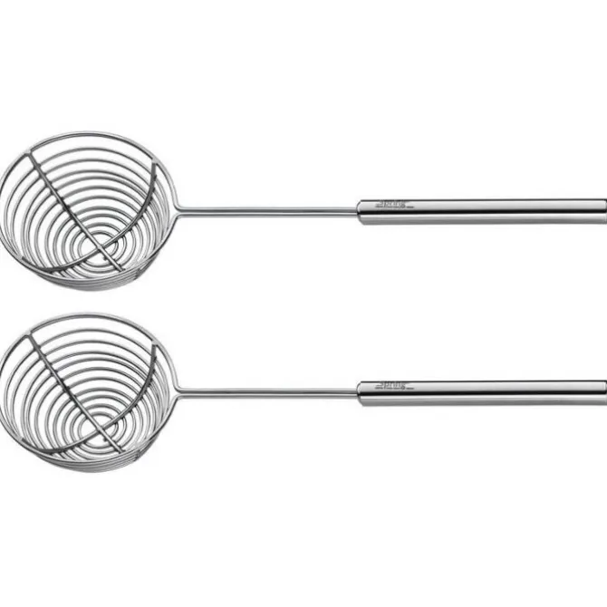 Spring netje voor Chinese fondue rvs 2 stuks