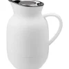 Stelton Amphora thermoskan 1 liter Soft White