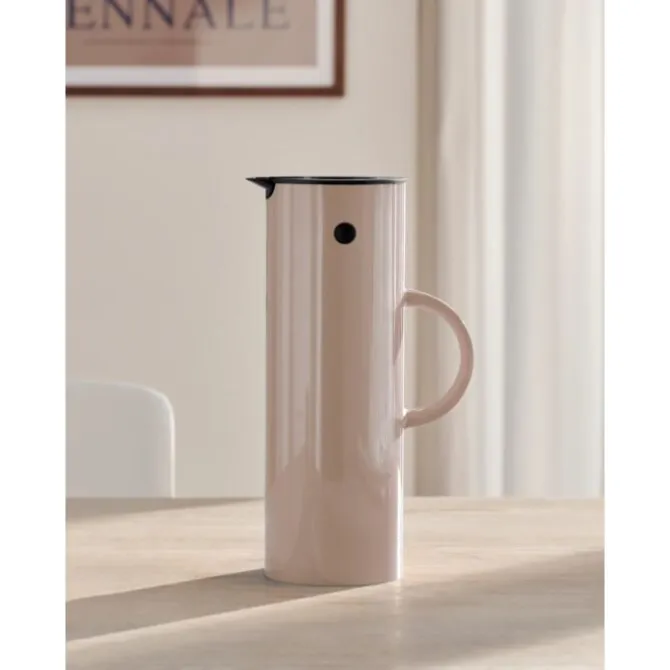 Stelton EM77 Classic thermoskan 1 liter kunststof Heather