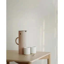 Stelton EM77 Classic thermoskan 1 liter kunststof Wheat