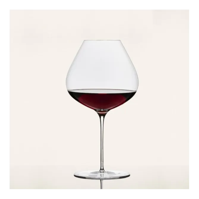 Sydonios le Septentrional rode wijnglas 1000 ml mondgeblazen glas 2 stuks