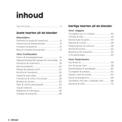Taart uit de blender