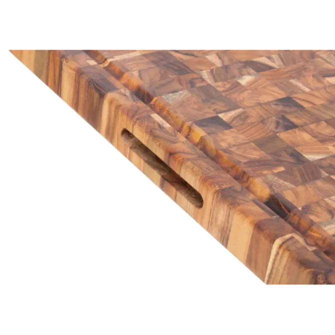 Teakhaus Butcher Block hakblok 61 x 46 cm teakhout