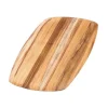 Teakhaus Elegant serveer- en snijplank 40,5 x 28 cm teakhout