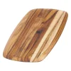 Teakhaus Elegant serveer- en snijplank 30,5 x 20 cm teakhout