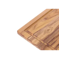Teakhaus Essential snijplank met sapgeul 40,6 x 28 cm