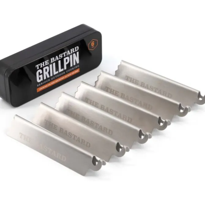 The Bastard Grill Pins rvs 6 stuks