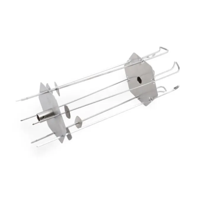 The Bastard Rotisserie Skewer Rack rvs