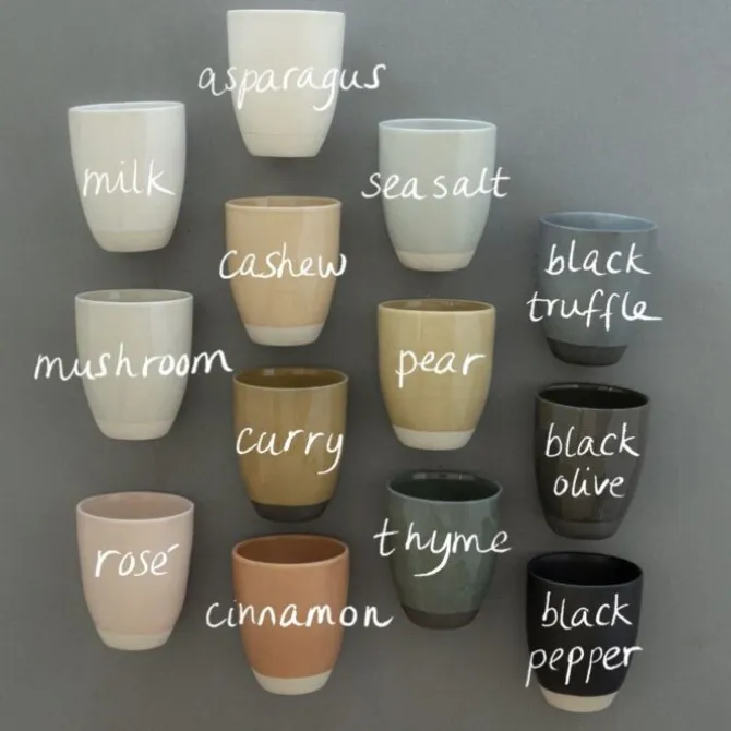 The Table Atelier espressokop 65 ml keramiek sea salt