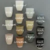 The Table Atelier mok met oor 130 ml keramiek sea salt