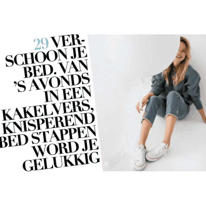 Tips van Jet : niet te streng en al helemaal niet saai