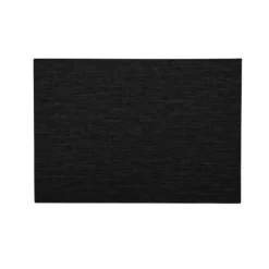 Tiseco Arbin placemat 45 x 33 cm kunstleer zwart