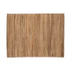 Tiseco Aster placemat 30 x 45 cm waterhyacint taupe
