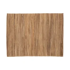 Tiseco Aster placemat 30 x 45 cm waterhyacint taupe