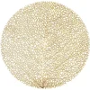 Tiseco Capelinni placemat ø 38 cm pvc gold