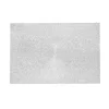 Tiseco Capelinni placemat 45 x 30 cm pvc silver