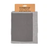 Tiseco Chambray kinderschort 52 x 63 cm katoen grey