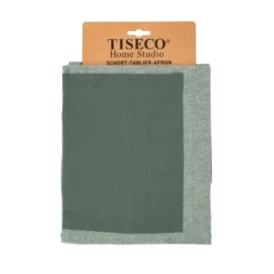 Tiseco Chambray kinderschort 52 x 63 cm katoen blue