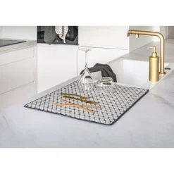 Tiseco Diamond afdruipmat 40 x 48 cm polyester