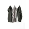 Tiseco Diamond keukendoek 40 x 60 cm microvezel 3-delig