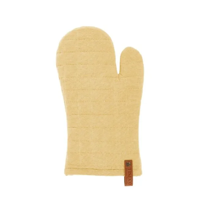 Tiseco Havana ovenwant 18 x 32 cm katoen ochre yellow