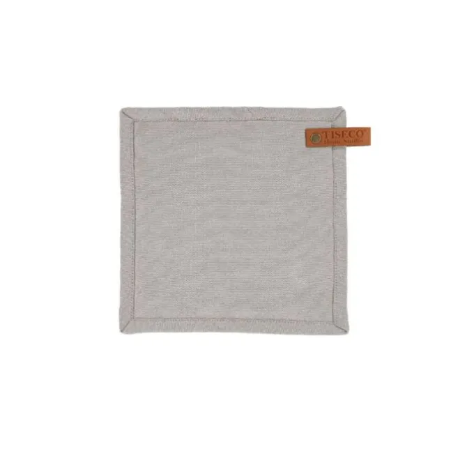 Tiseco Havana pannenlap 20 x 20 cm katoen stone green 2 stuks