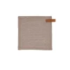 Tiseco Havana pannenlap 20 x 20 cm katoen pink 2 stuks