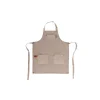Tiseco Havana schort 70 x 85 cm katoen light grey