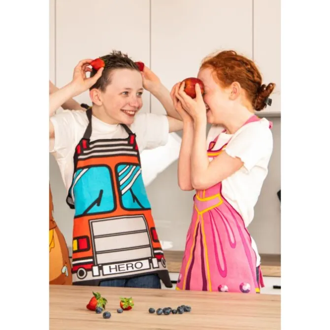 Tiseco Hero kinderschort 60 x 55 cm katoen
