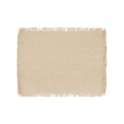 Tiseco Mayaha placemat 30 x 40 cm ivoor