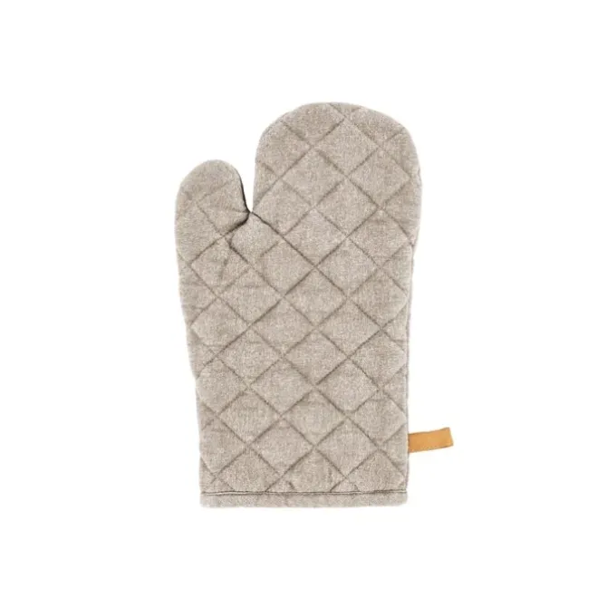 Tiseco Myrna ovenwant 18 x 28 cm katoen taupe
