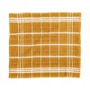 Tiseco Oman vaatdoek 32 x 35 cm katoen camel 6 stuks