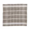Tiseco Oman vaatdoek 32 x 35 cm katoen taupe 6 stuks