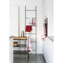 Tiseco Pharao Utensils theedoek 50 x 70 cm katoen red 3 stuks