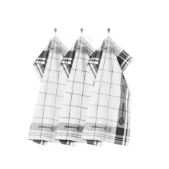 Tiseco Pharao Utensils theedoek 50 x 70 cm katoen zwart