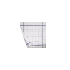 Tiseco Pro Chef theedoek 68 x 68 cm katoen blauw 3 stuks