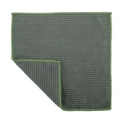 Tiseco Rib vaatdoek 30 x 30 cm microvezel stone green 2stuks