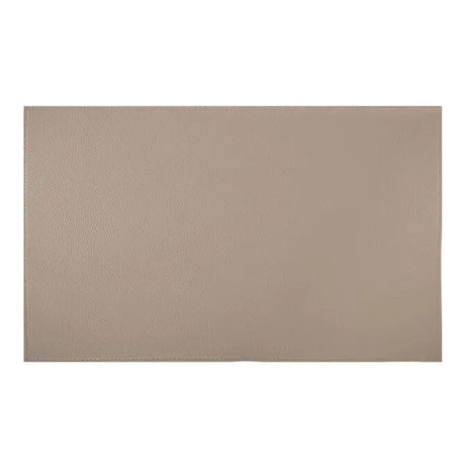 Tiseco Trudo placemat 33 x 45 cm vegan leer sand