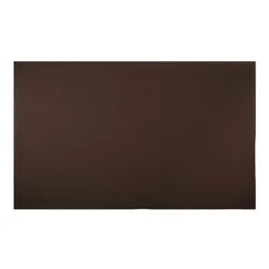 Tiseco Trudo placemat 33 x 45 cm vegan leer chocolat