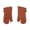 Tiseco Velmar ovenwant 33 x 17 cm katoen cognac 2 stuks