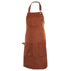 Tiseco Velmar schort 70 x 85 cm katoen cognac