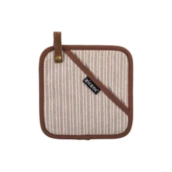 Tiseco Venton pannenlap 20 x 20 cm polyester sand 2 stuks