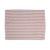 Tiseco Yinte placemat 33 x 45 cm burntbrick