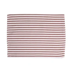 Tiseco Yinte placemat 33 x 45 cm burntbrick